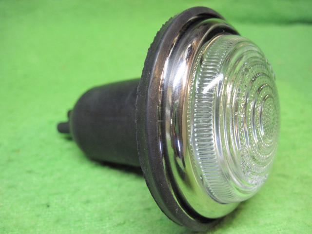 Lucas type L488 side or indicator lamp light CLEAR GLASS COMPLETE